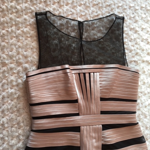 Bcbg Maxazria Mesh Bandage Dress - Picture 4 of 8